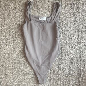 Babaton Taupe Bodysuit One Piece